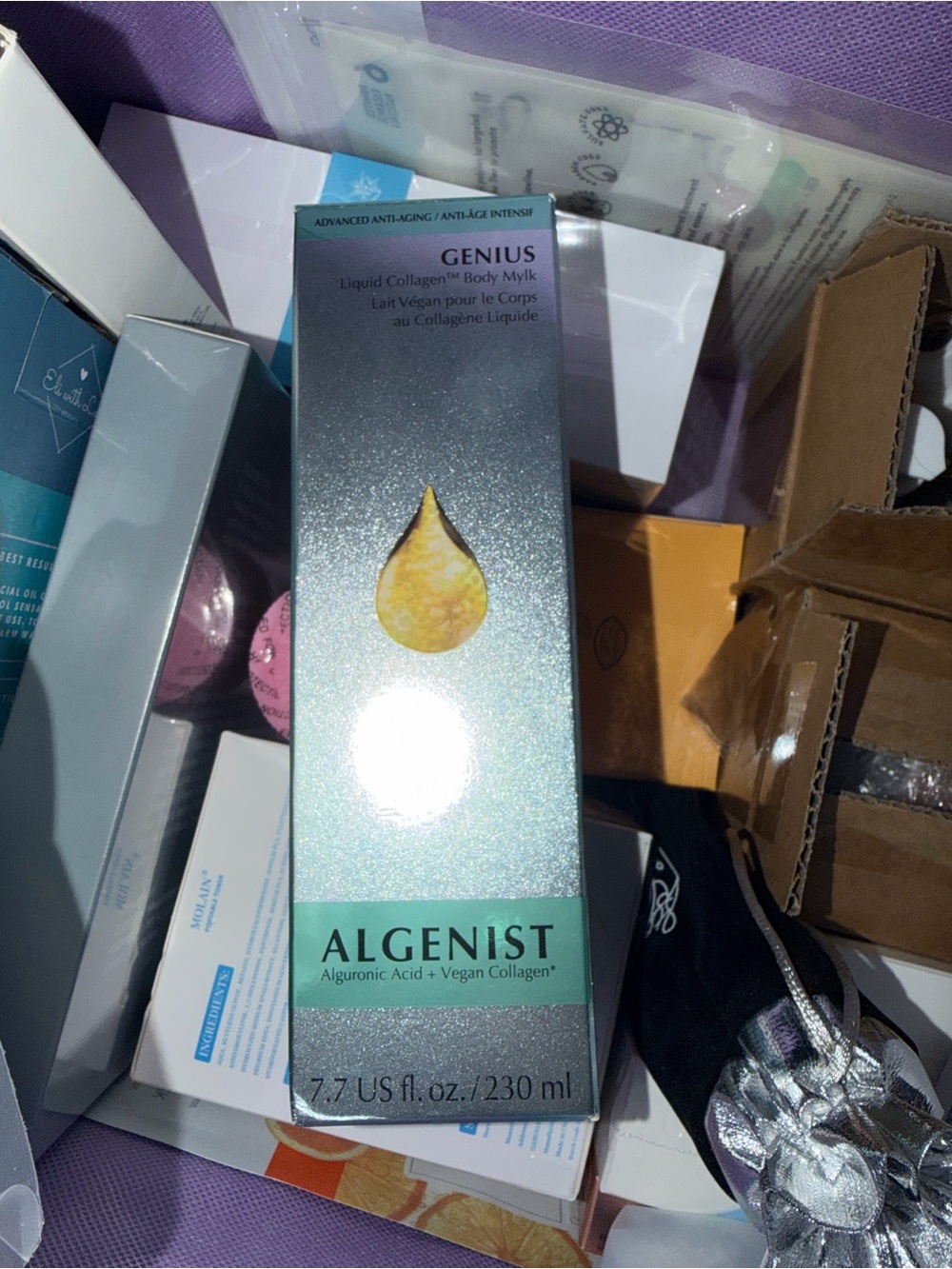 Algenist Silver and Green Liquid Collagen Body Milk